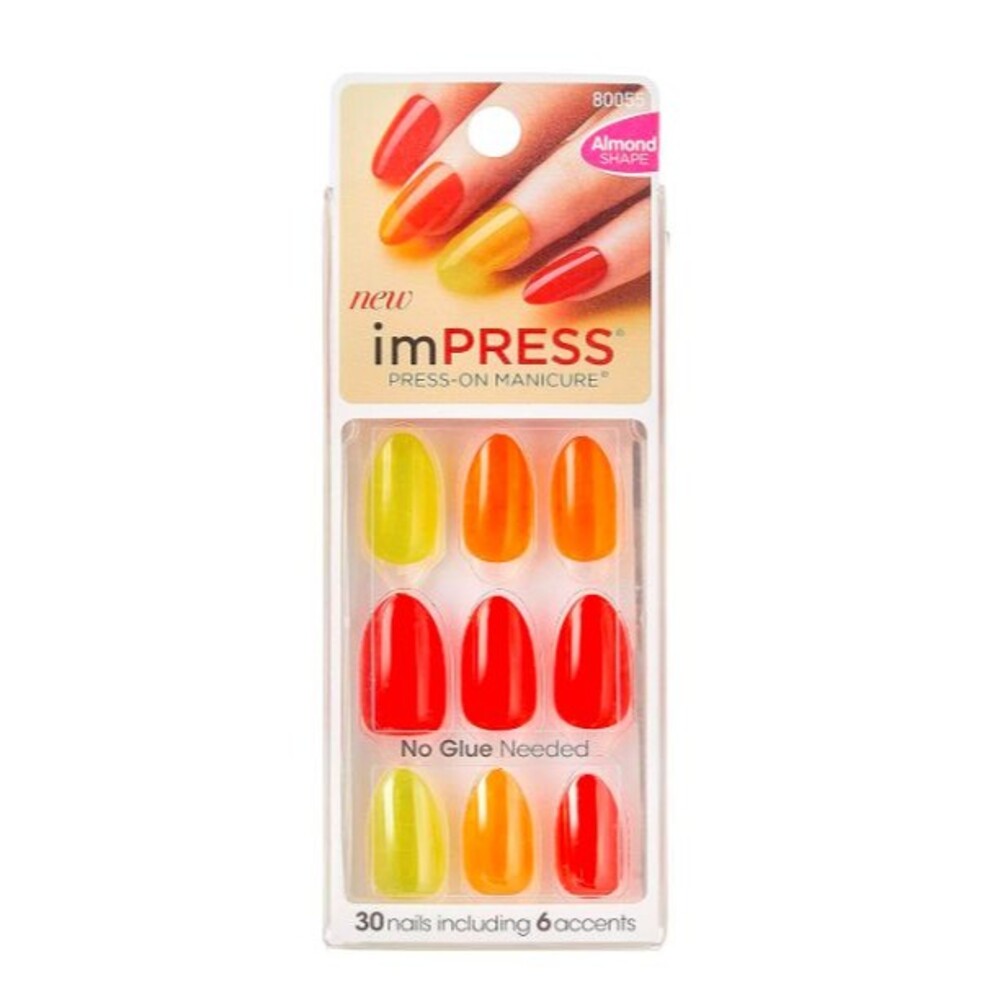 KISS imPRESS Press On Manicure One-Step Gel Nails - "Ten Different Looks" NEW!